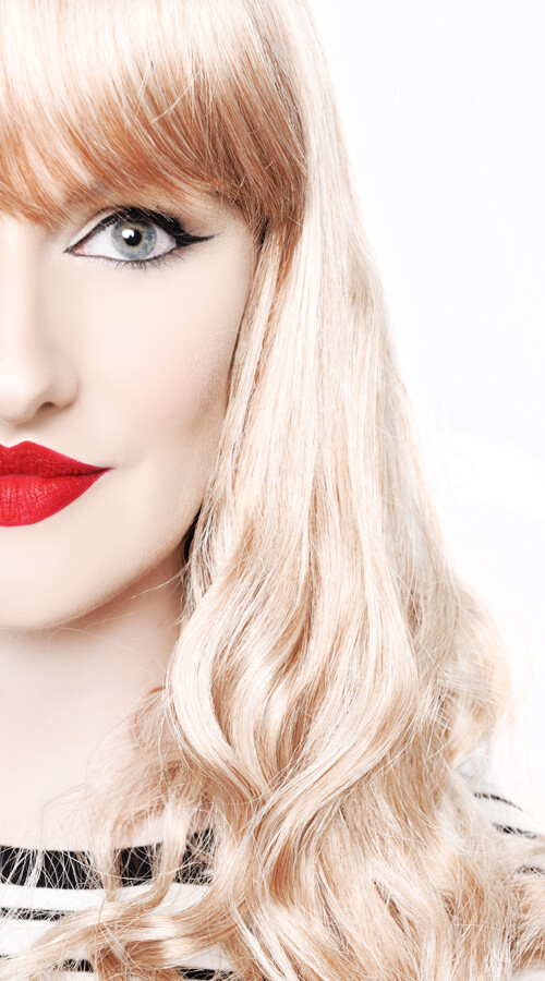 Taylor Swift Tribute act Katy is based in Cheshire here is a headshot image