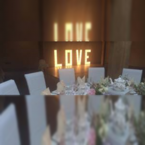 Glowing Letters Hire Manchester